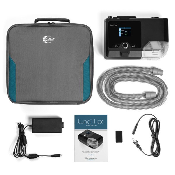 Luna QX CPAP Machine and Supplies